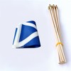 TSMD Scotland Stick Flag Scottish Small Mini Hand Held Flags,5x8