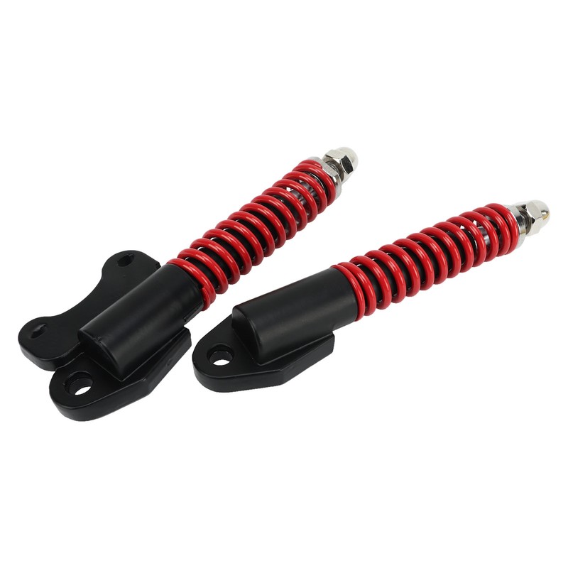 Scooter Shock Absorber Stainless Steel Spring Black Red Safe Stable