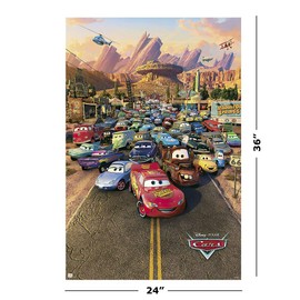 Posters: Cars Poster - One Sheet (36 x 24 inches)