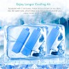 Portable Air Conditioner Cooling Fan Evaporative Cooler 3 Speeds Ajustable