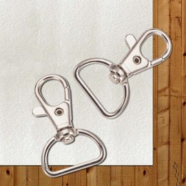 D-ring key loop holder car DIY materials and accessories / D고리 D링 열쇠 키 개 고리 홀더 자동차 DIY 만들기 재료 부자재