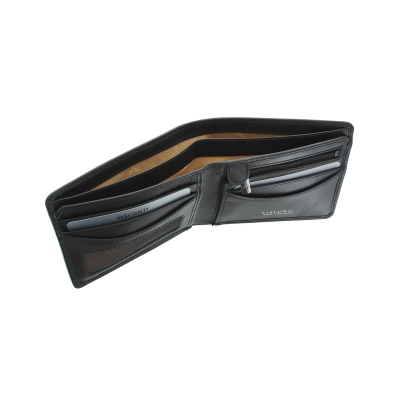VISCONTI Tuscany Collection Francesca Leather Wallet with RFID Protection TSC46