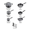 T-fal Signature Nonstick Cookware Set 12 Piece, Oven Broiler Safe