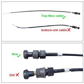 FZJDSD Carburetor Engine Choke Cable Compatible with Yamaha TTR125 TTR125E TTR125L TTR125LE 2000 2001 2002 2003 2004 2005 2006 2007 Replace FB04016