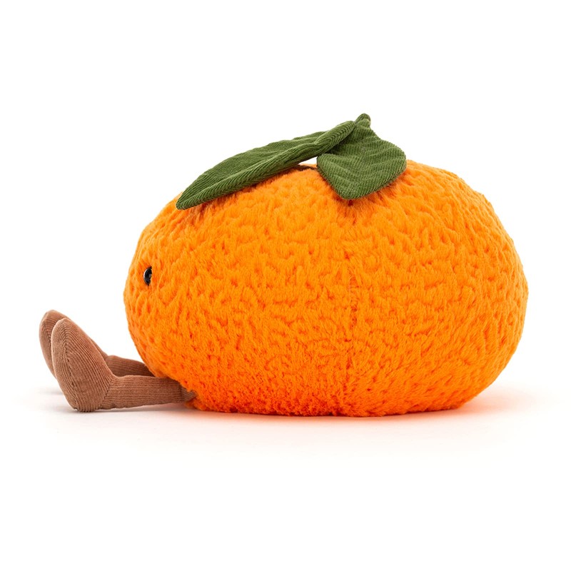 Jellycat Amuseables Clementine Stuffed Toy, Small 5 inches - Fruit
