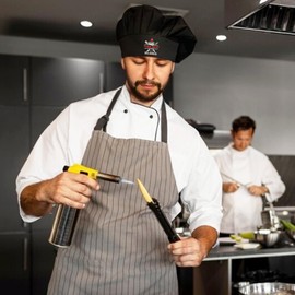 This Sxxt is Going to Be Delicious,Funny Chef Hat(Black)，Adjustable Kitchen Cooking Hat for Men & Women,Barbecue Party Gift, BBQ Lover Gift,Gift for Chef