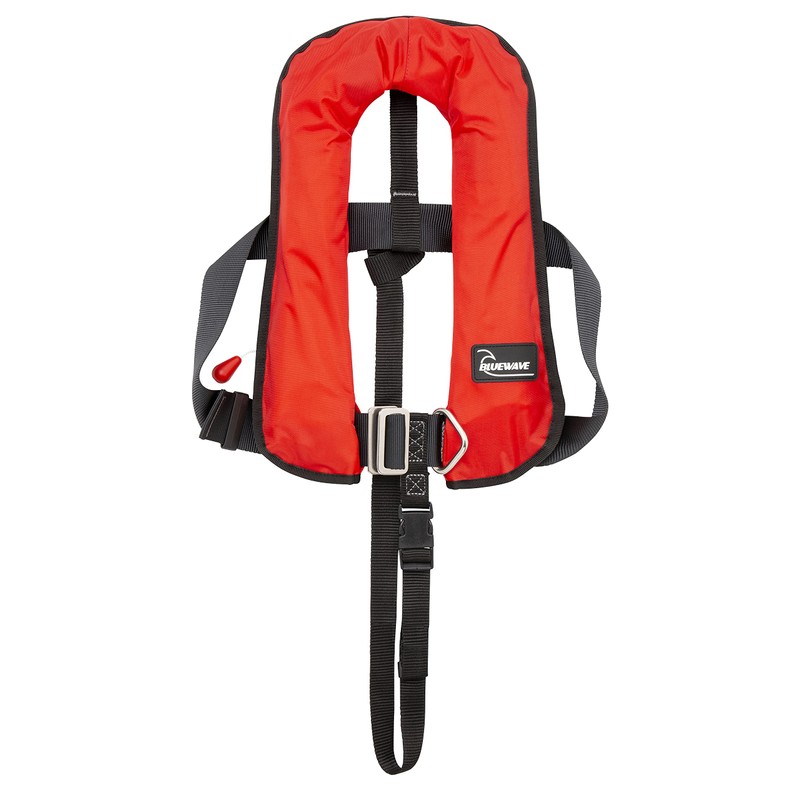 Bluewave Red Childs 150N Automatic Lifejacket with Harness