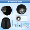 UCDETD Metal Shower Knobs 3 Piece Replacement, Compatible with Price