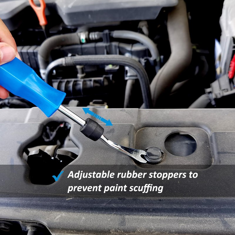 625-Piece Car Push Retainer Clips Body Clips Plastic Fasteners Kit