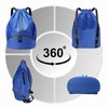 Hoedia Sports Drawstring Backpack - String Swim Gym Bag with