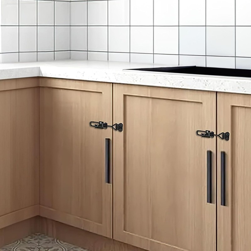 6 Pack Adjustable Toggle Clamp, Black Pull Latch Clamp,Heavy Duty