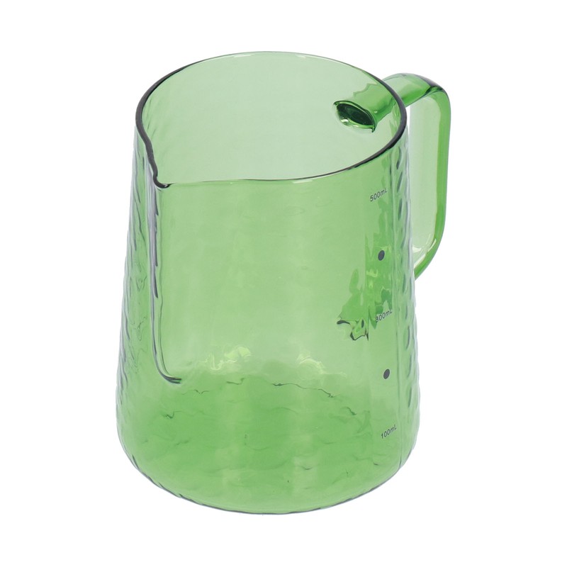 500ml Milk Frothing Pitcher Multipurpose Borosilicate Glass Milk Jug for