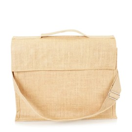 Jute statt Plastik Original DB1415B Briefcase, natural