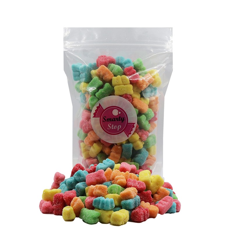 Smarty Stop Gummy Bear (Sour Neon Bear, 1 Pound (Pack
