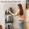 BOEASTER Vinyl Record Storage Rack, Record Holder 260-280 LP Storage