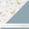 5 Piece Baby Bedding Duvet Pillow with Covers & Jersey