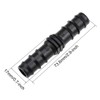 sourcing map Barb Drip Pipe Connector 16PE Hose Fitting Straight