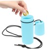 WHAMVOX 2Pcs Airtight Storage Box Shockproof Floating Container for Beach