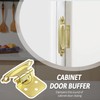 BokWin 4 Pack 1/2" Overlay Brass Gold Self-Closing Kitchen Cabinet