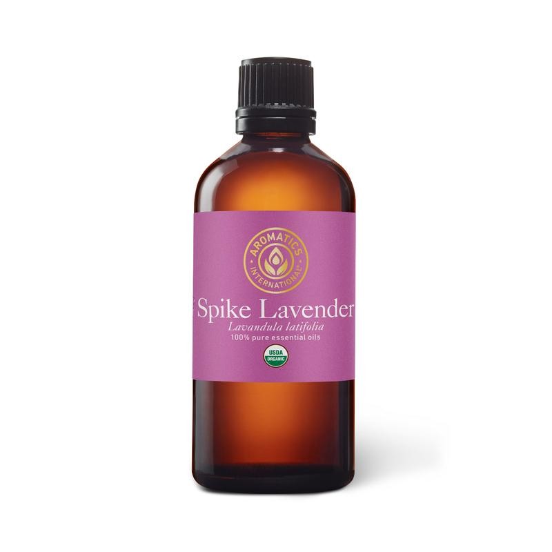 Spike Lavender Essential Oil Wellness Therapeutic Solution Aromatherapy - Size: