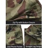 TRGPSG Mens Cargo Pants Casual Hiking Pants Camo Outdoor Streetwear