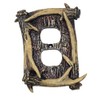Rustic Antler Wall Plate Covers - Decorative Light Switch &