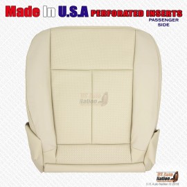 US Auto Nation 832-790-4949 2006 2007 2008 For Infiniti FX35 FX45 Driver Passenger Leather Seat Cover Tan - Passenger Bottom