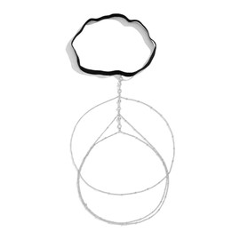 Women's Sexy Beach Multi-layer Leg Chain - Elasticity Rhinestone Thigh Body Chain Leg Body Chain Jewelry