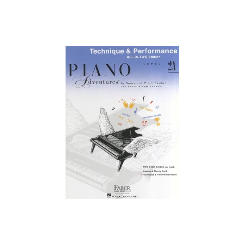 Faber Piano Adventures Level 2A Technique & Performance Book: Technique