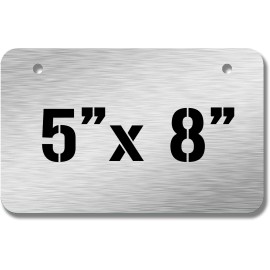 Onestopairbrushshop Minnesota ATV/UTV License Plate