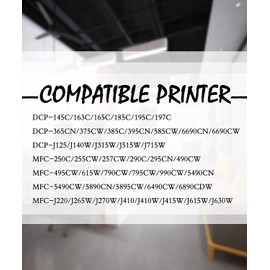 Smart Gadget 8 Pack Compatible Replacement Ink Cartridge LC61 LC 61 Colour | Use with MFC-790CW MFC-J630W MFC-490CW, MFC-495CW, MFC-J410W MFC-J615W MFC-5895CW Printers