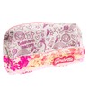 Girabrilla Unicorn Striped Sequin Pencil Case with Accessories