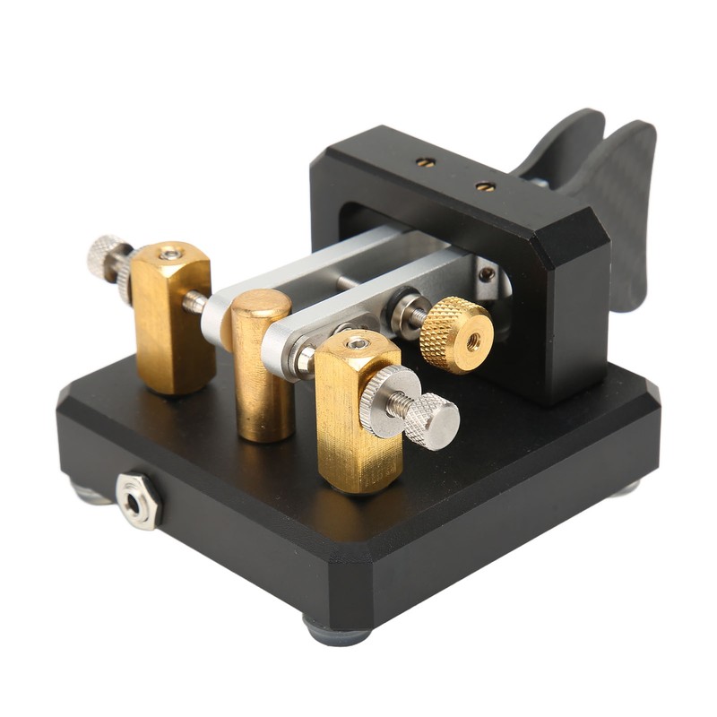 Morse Code Key Double Paddle Automatic Shortwave Portable CW Morse