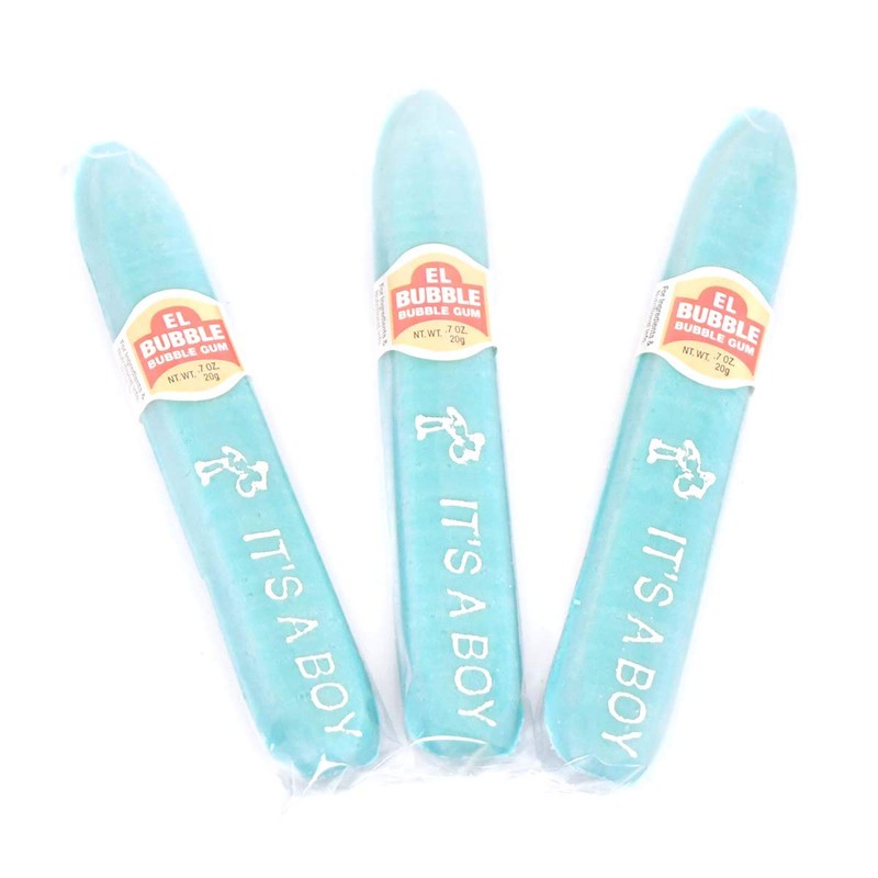 Dubble Bubble It's a Boy! Blue Bubble Gum Gender Reveal