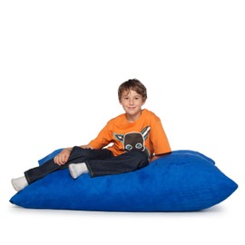 Jaxx 3.5 ft Pillow Saxx Kids Bean Bag, Blueberry