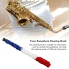 Tenor Saxophone Cleaning Brush Rod Sax Pad Saver Cotton Swab
