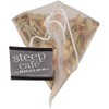 Bigelow Steep Cafe Organic Herbal Tea, Lemon Ginger, 50 Bags/carton