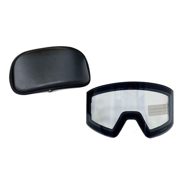 Wynthorix Heated Goggles Snowmobile Anti Fog Magnetic Interchangeable Frameless 100%