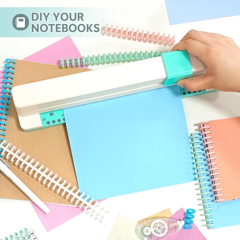 30 Hole Punch Binding Machine Heavy Duty Paper Puncher Extra