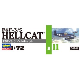 Hasegawa 1/72 US Navy F6F-3/5 Hellcat Plastic Model B11