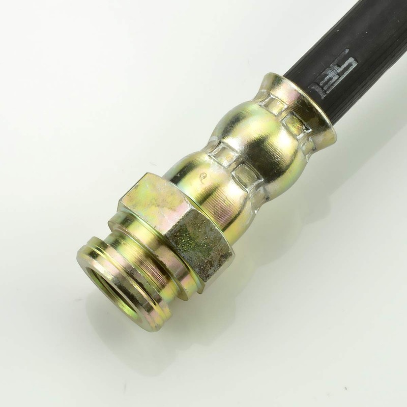LST 2x Front Brake Hose Set + Retaining Clip I