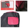 Kawasumi Seisakusyo KW-449AS/RD-BK Cycle Cover (KW-449AS/RD-BK), Red x Black, Size