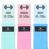 Healthsmart Fabric Resistance Bands, Targets Abs, Glutes, Quads, Calves, Hamstrings,