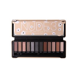 Paleta de 12 sombras opacas y metalicas, roba miradas, crea looks modernos y clasicos, dale un giro al maquillaje natural, mantente lista para...     