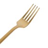 Argon Tableware Stainless Steel Dinner Forks - 19.5cm - Gold