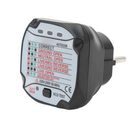 Plug Socket Tester Accurate Detection Quick Response Socket Detector  ‑