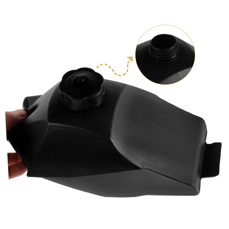 Alipis 49Cc Mini Bike Gas Tank for Stroke Engine Storage