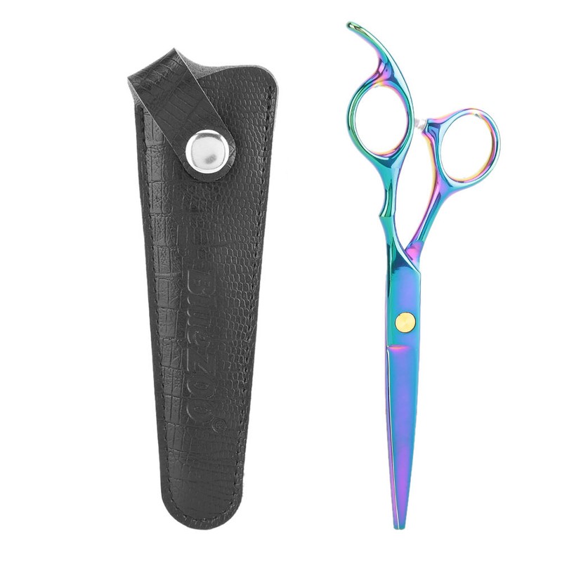 Professional Colorful Sharpness Edge Hair Scissors Barber Hairdressing Shears Cutter(Hair