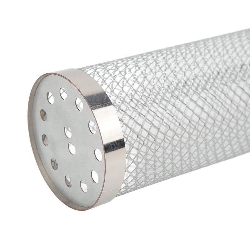 Stainless Steel Rolling Grilling Basket Wire Mesh Cylinder Grill Basket