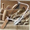 LALAFINA 2 Sets Mini U Shaped Coping Saws with Wooden